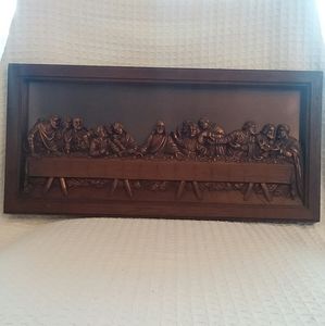 Vintage The Last Supper By Coppercraft Guild